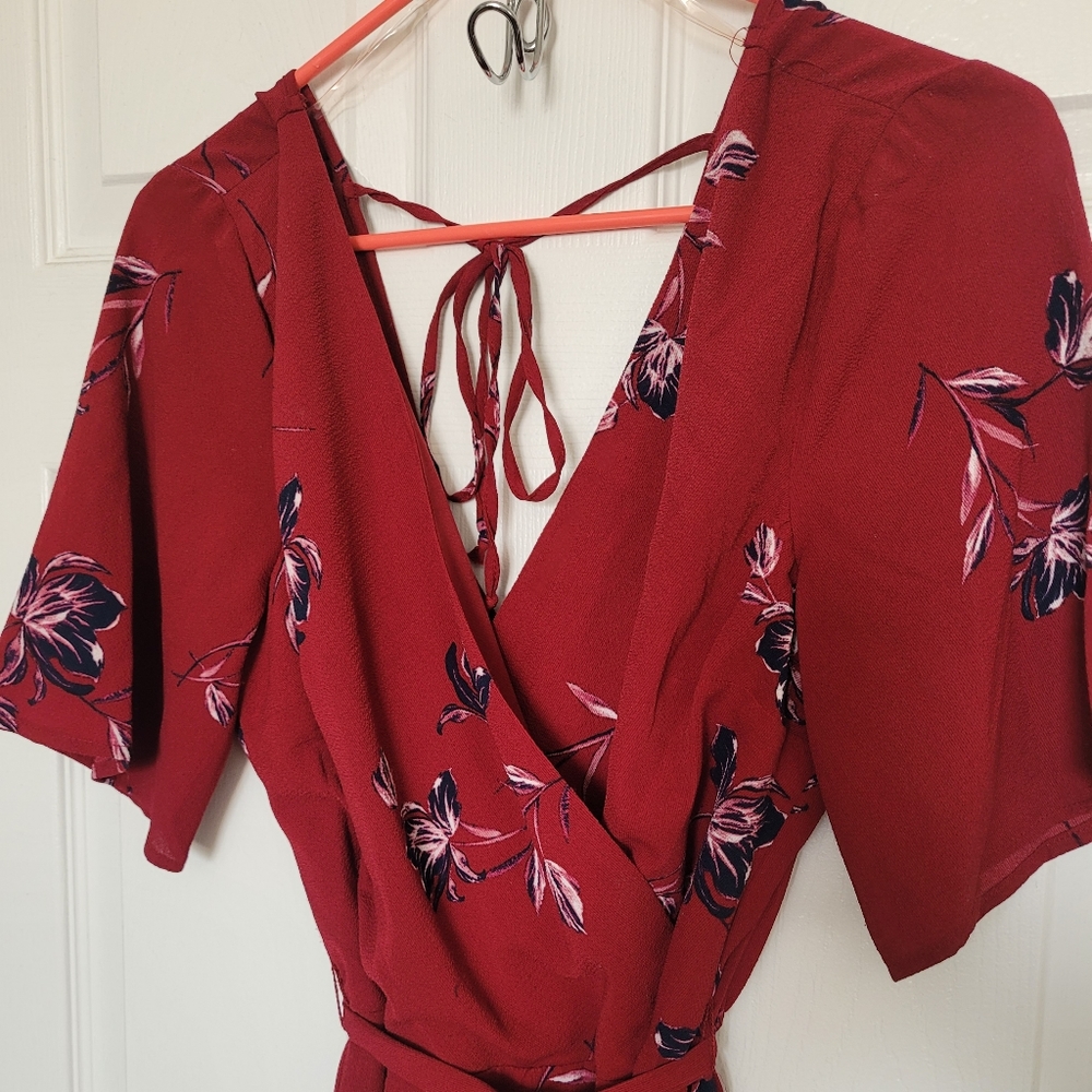 Floral jumpsuit